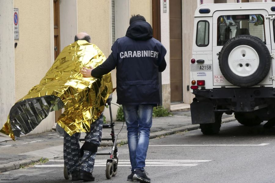 Unwetter Italien evakuierung