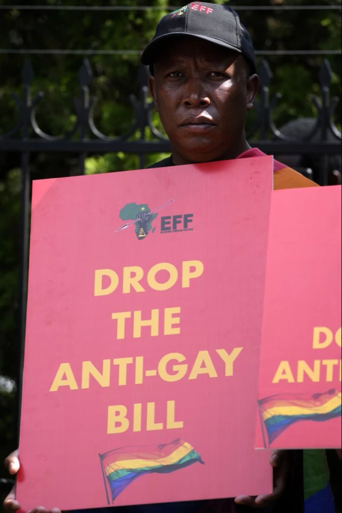 Gegen das «Anti-LGBT-Gesetz» von Uganda gab es weltweit Proteste. «Anti-LGBT-Gesetz»