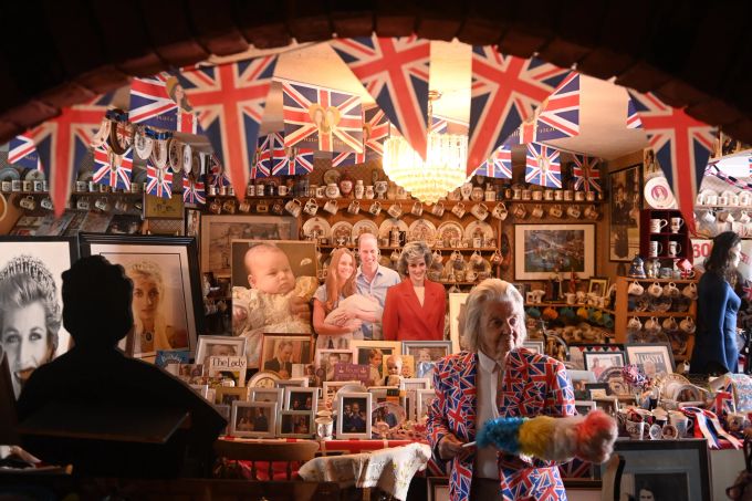 Royal superfan Margaret Tyler holds large collection of memorabilia