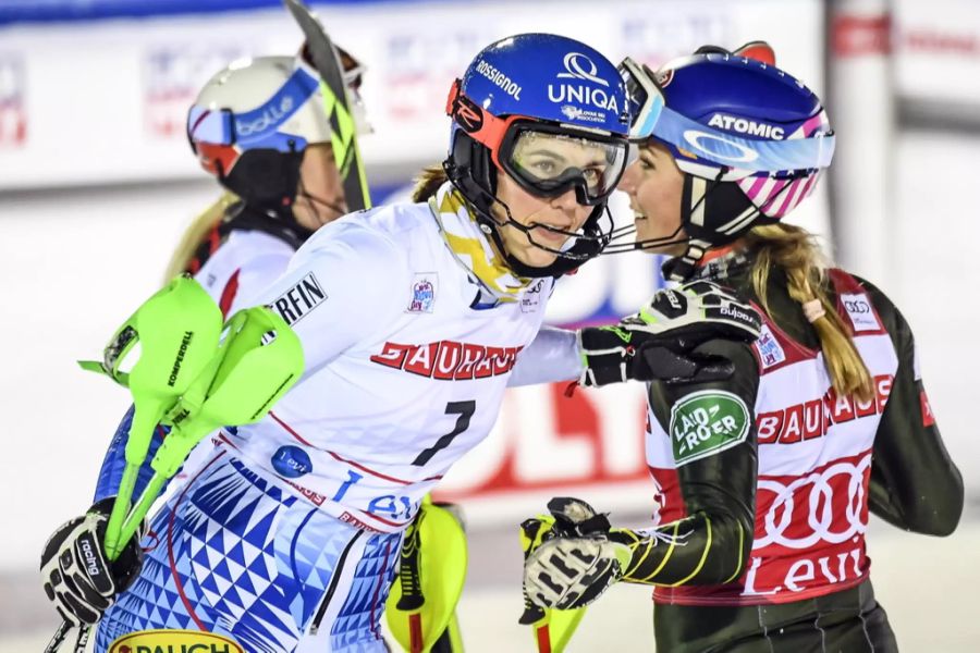 mikalea shiffrin petra vlhova