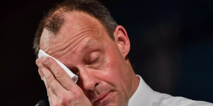 Friedrich Merz, ehemaliger Vorsitzender der CDU/CSU-Fraktion im Bundestag, hat sich mit dem neuartigen Coronavirus angesteckt. Foto: Martin Schutt/dpa-Zentralbild/dpa