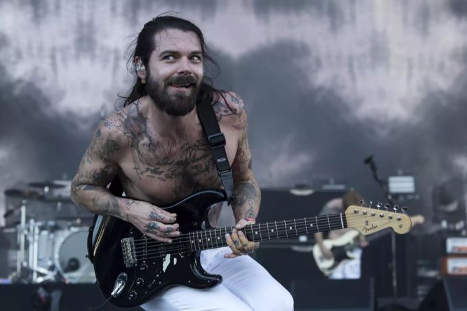 Die Band Biffy Clyro vermisst den Hardrock. Im Bild Sänger Simon Neil. biffy clyro