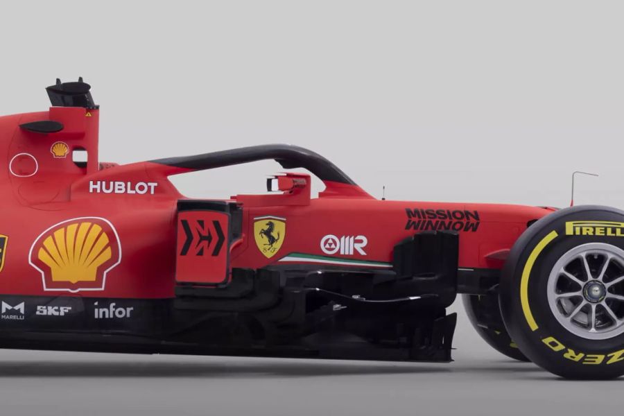 Die «Bargeboards» des neuen Ferrari SF1000 im Detail.