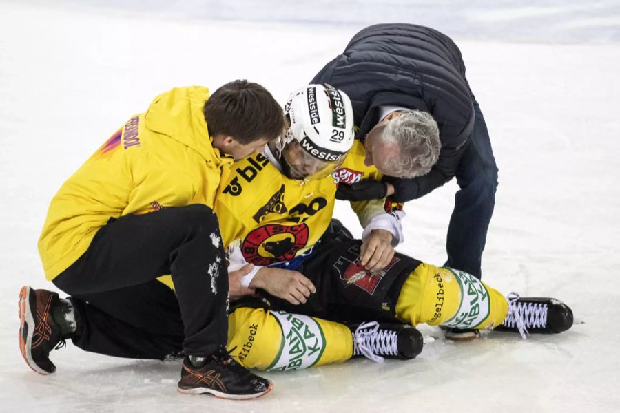 Daniele Grassi, der die Berner ebenfalls verlässt, hatte diese Saison mit grossem Verletzungspech zu kämpfen.