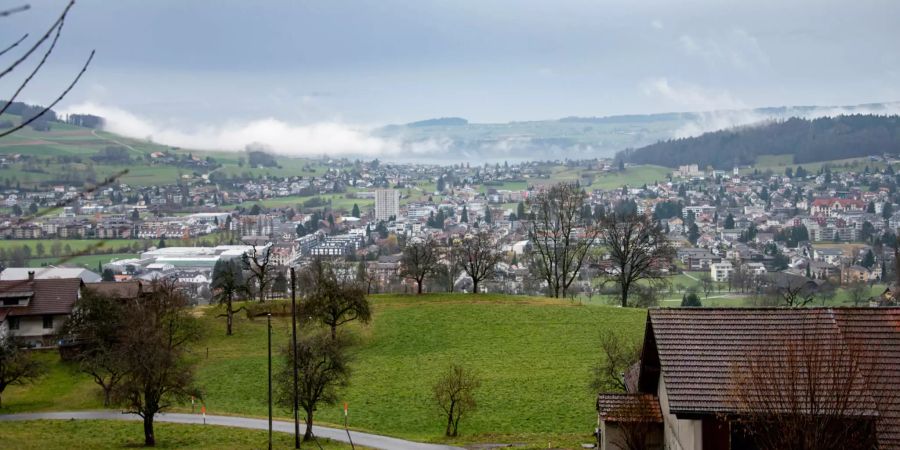 Aargau Süd Landschaft.