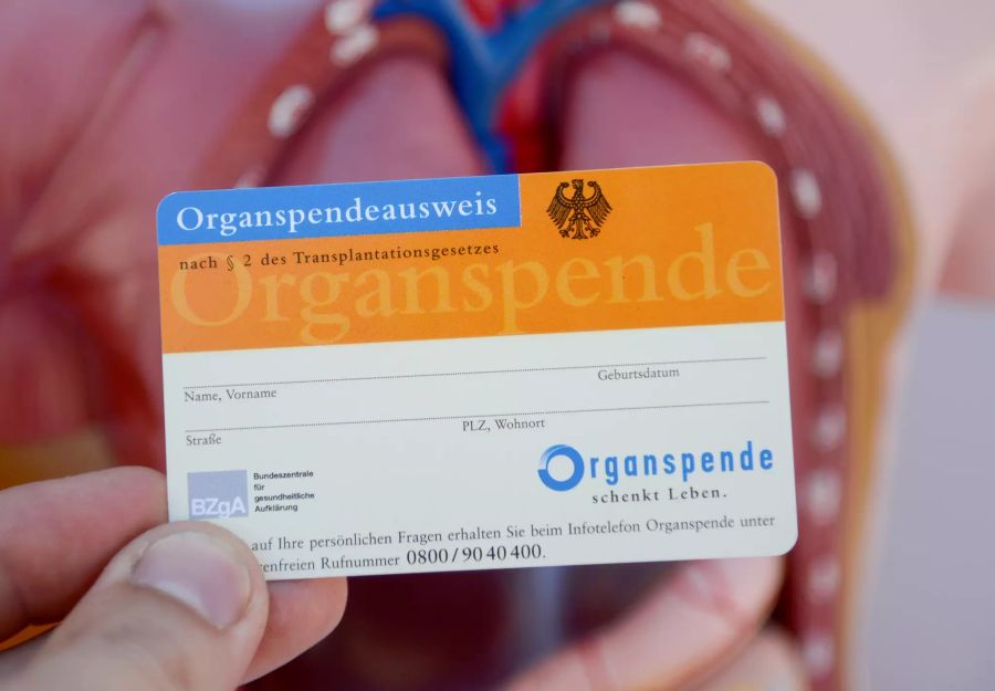 organspende organspendenausweis deutschland