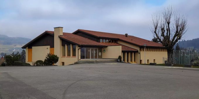 Schulhaus in Reinach. Schulhaus in Reinach.