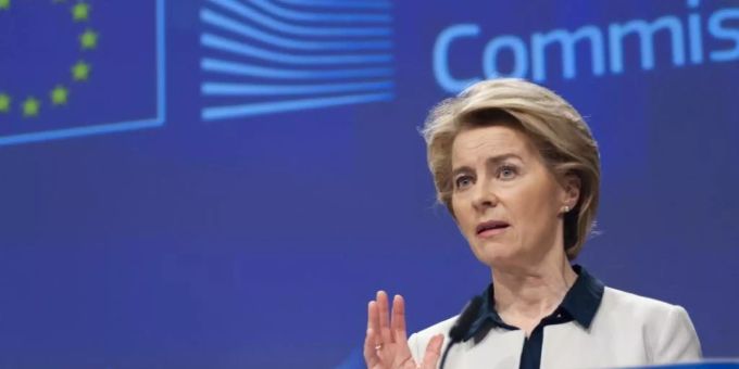 «Müssen aussergewöhnliche Massnahmen ergreifen, um die Gesundheit unserer Bürger zu schützen»: EU-Kommissionspräsidentin Ursula von der Leyen. Ursula von der Leyen