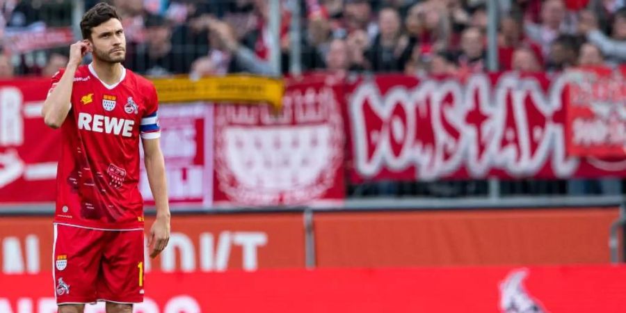 Jonas Hector ist der Kapitän des 1. FC Köln. Foto: Guido Kirchner/dpa