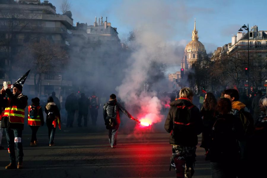 Streiks in Frankreich