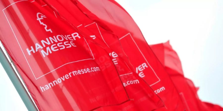 Flaggen der Hannover Messe