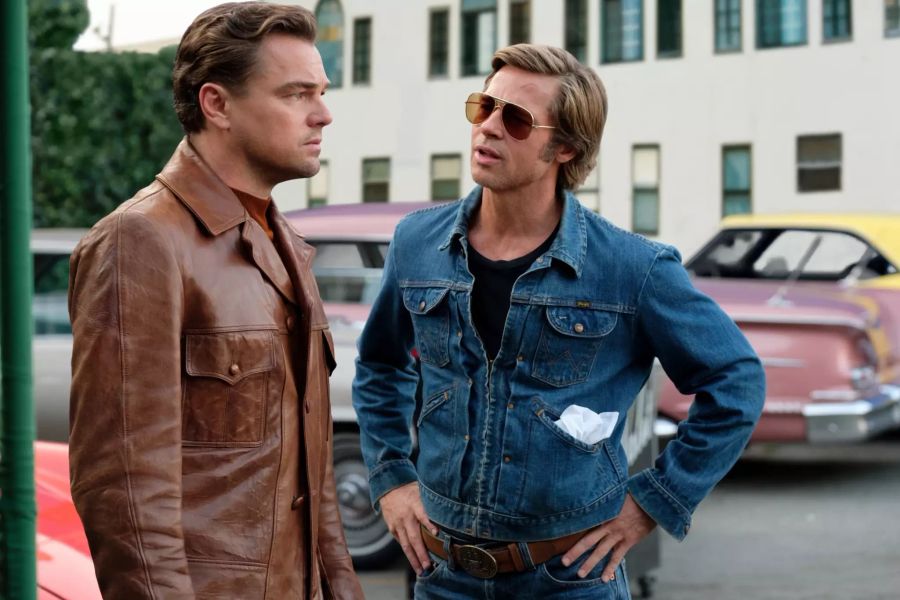 leo dicaprio brad pitt