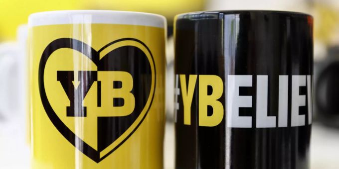 Der Berner Regierungsrat bekennt sich offenkundig als YB-Fan. YB