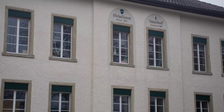 Die Schule in Gontenschwil.