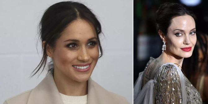 Meghan Markle Angelina Jolie