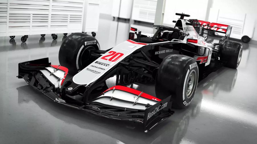 Der neue Haas F1 VF20.