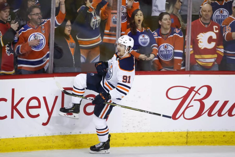 Gaetan Haas hat bei den Edmonton Oilers einen neuen Vertrag bis 2021 unterzeichnet.