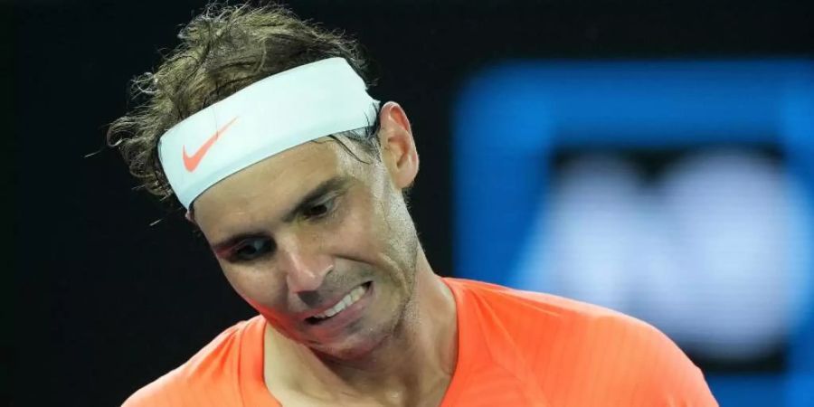 Kann wegen Rückenproblemen nicht am Turnier in Rotterdam teilnehmen: Rafael Nadal. Foto: Dave Hunt/AAP/dpa