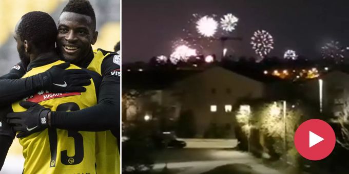 Im Video - Hier zünden die Berner ein meisterliches YB-Feuerwerk