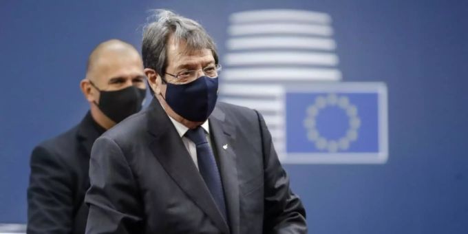 Der zyprische Präsident Nicos Anastasiades Der zyprische Präsident Nicos Anastasiades