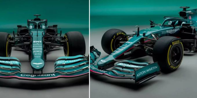 F1-Comeback - Aston Martin präsentiert neuen Boliden von Vettel