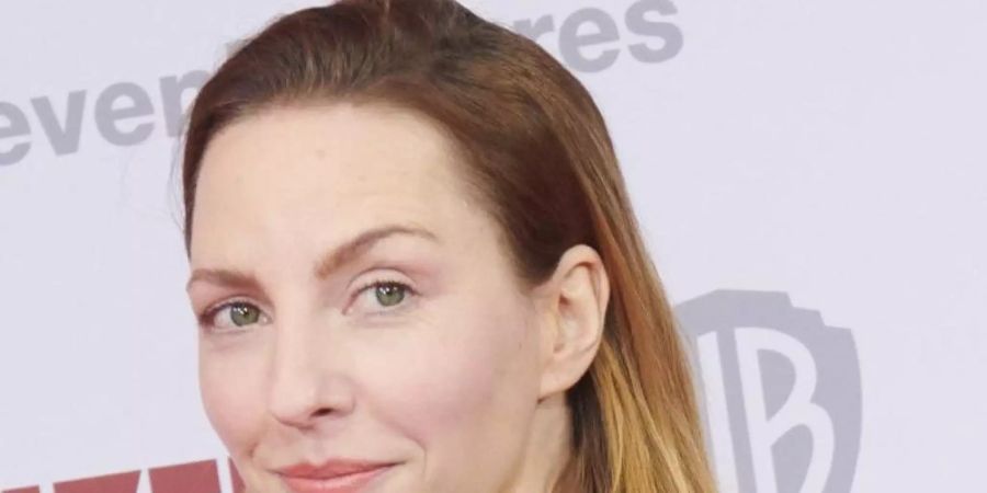 Katharina Schüttler bei der Weltpremiere ihres Films "Die Hochzeit" 2020 in Berlin. Foto: Annette Riedl/dpa