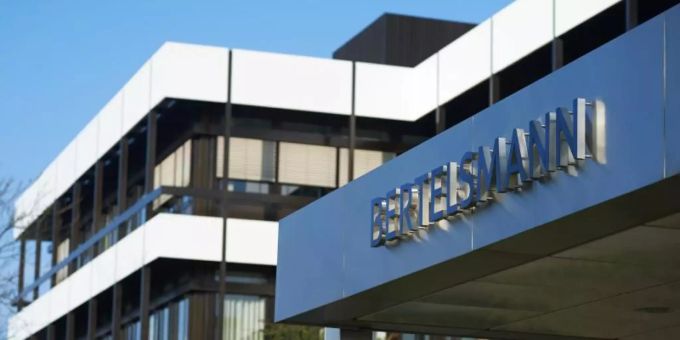 Die Verwaltungsgebäude von Bertelsmann in Gütersloh. bertelsmann