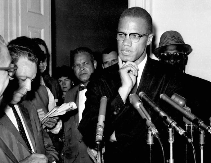 Der Bürgerrechtler Malcolm X. Malcolm X zwei