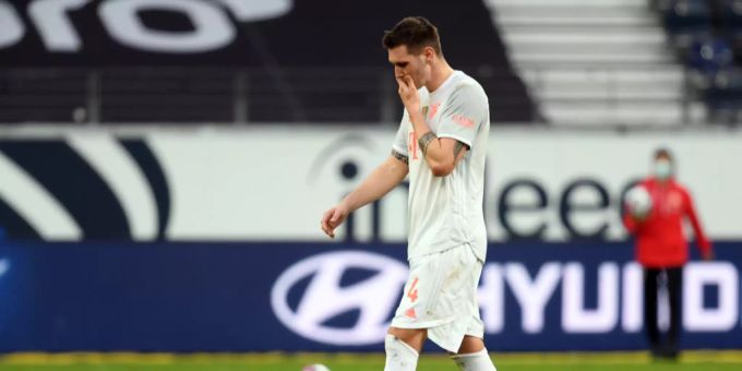 Der FC Bayern München Spieler Niklas Süle. Niklas Süle