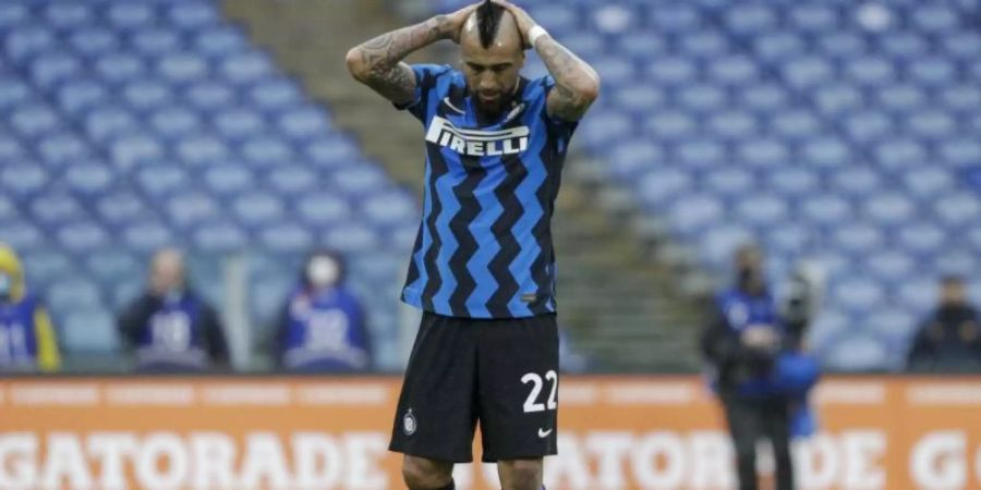 Arturo Vidal wurde am Knie operiert. Foto: Gregorio Borgia/AP/dpa