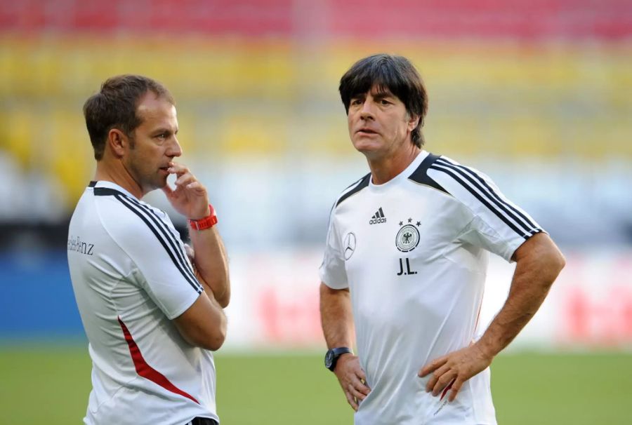 Von 2006 bis 2016 fungierte Flick unter Löw als Co-Trainer beim DFB.