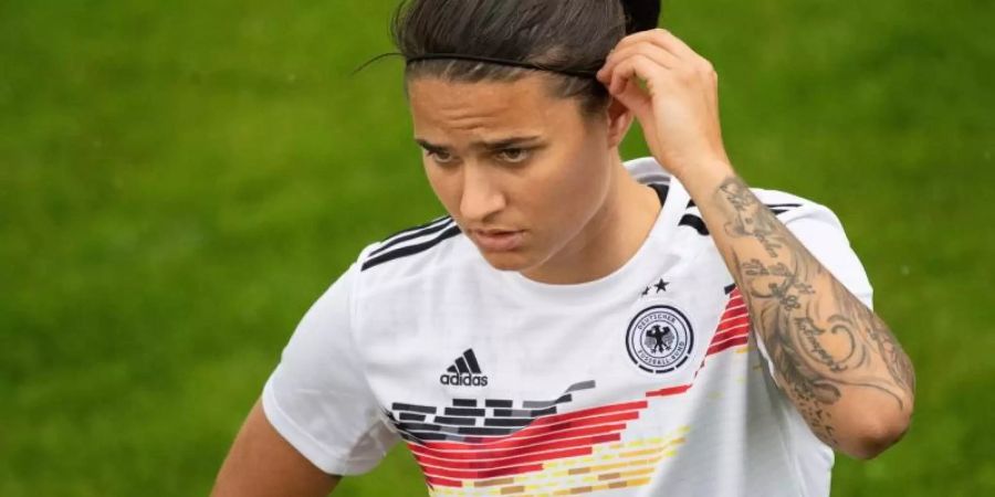 Dzsenifer Marozsan könnte im WM-Viertelfinale wieder zum Einsatz kommen. Foto: Sebastian Gollnow