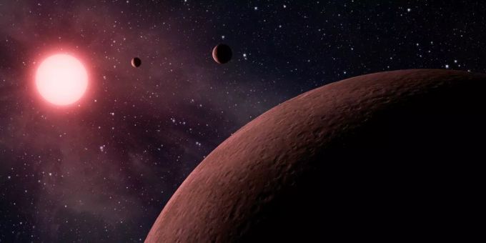 Forscher haben Hinweise auf ein Magnetfeld um einen Exoplaneten entdeckt. Exoplaneten Magnetfeld