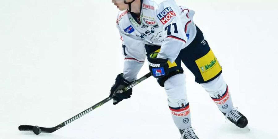 Kehrt in die DEL zurück: Blake Parlett. Foto: Uwe Anspach