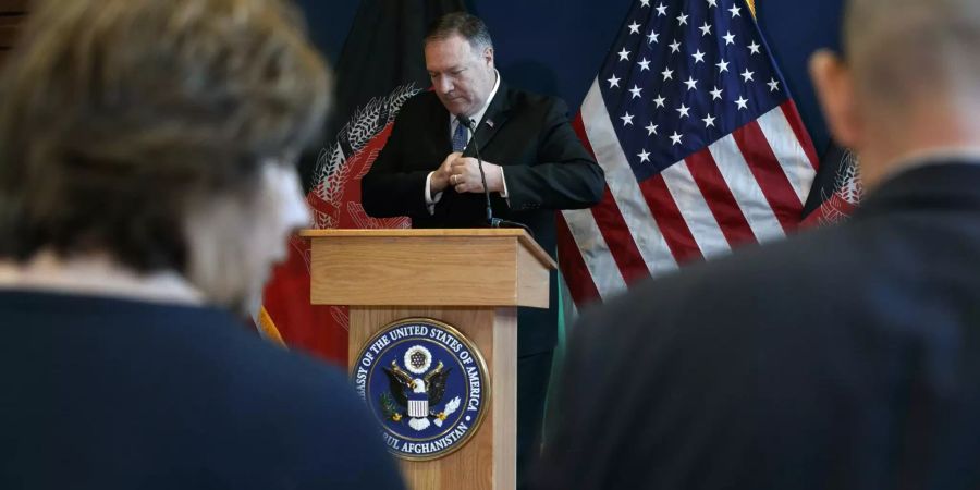 Afghanistan US Pompeo