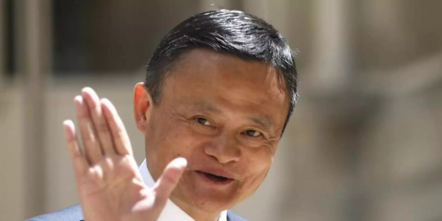 Jack Ma, Gründer der Alibaba-Gruppe, tritt als Vorsitzender seiner Firma zurück. Foto: Thibault Camus/AP