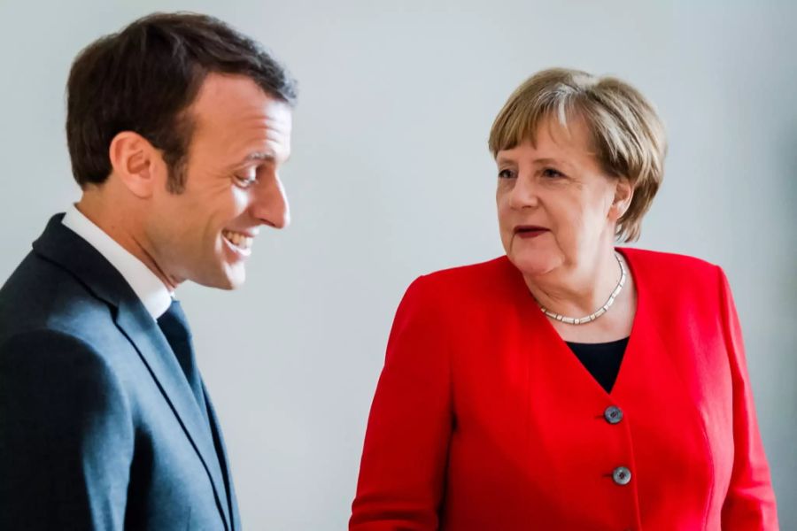 Merkel und Macron