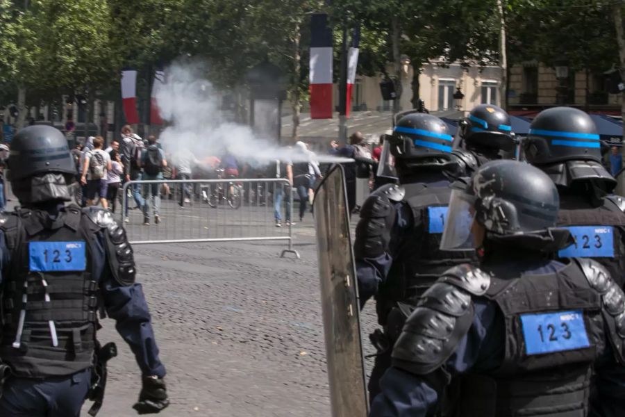 Französischer Nationalfeiertag Paris