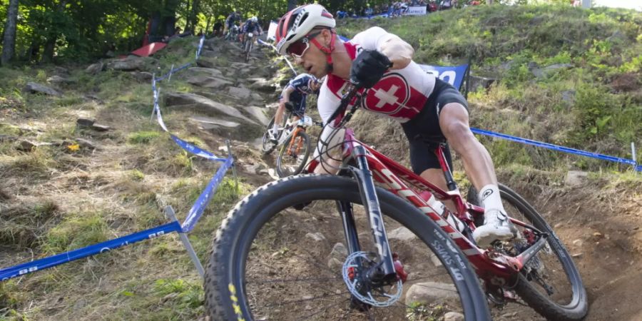 Nino Schurter dosiert das Risiko geschickt