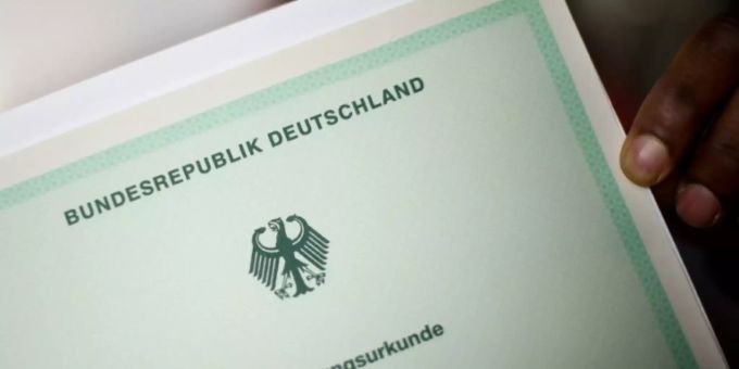 Einbürgerungsurkunde Einbürgerungsurkunde