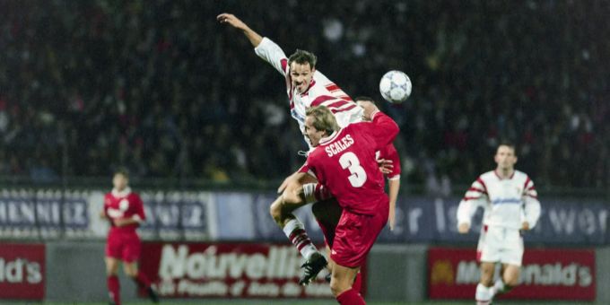 Der Europapokal der Pokalsieger fand von 1960 bis 1999 statt – auch mit Schweizer Beteilligung. Ein Bild der Partie FC Sion gegen den FC Liverpool im Jahr 1996. Europapokal der Pokalsieger