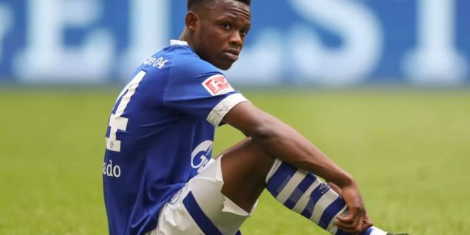Rabbi Matondo kam aus der Jugend von Manchester City zu Schalke 04. Foto: Friso Gentsch Rabbi Matondo kam aus der Jugend von Manchester City zu Schalke 04. Foto: Friso Gentsch