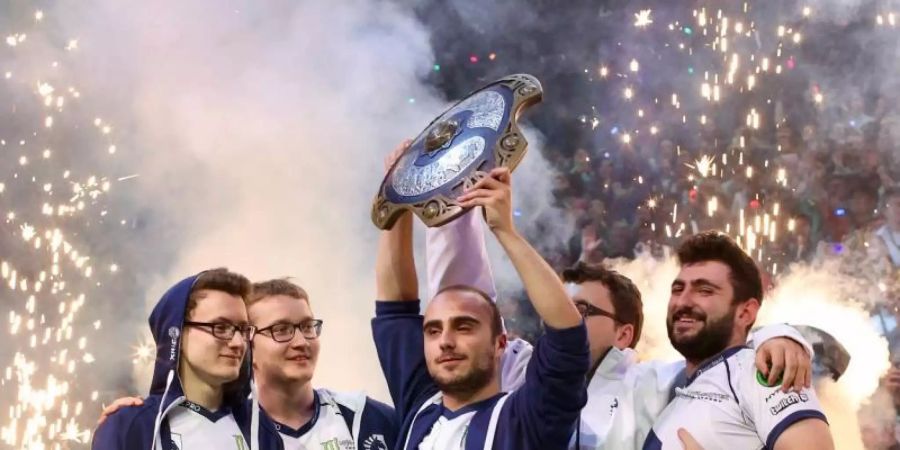 2017 gewann KuroKy (M.) mit dem Team Liquid «The International». Foto: Dota 2 The International/The International 2017 Dota® 2 Championships