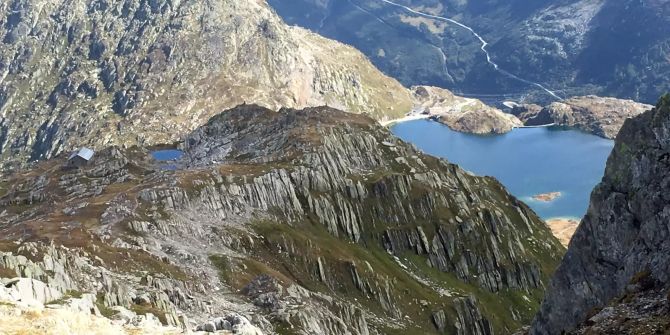 Aufnahme vom Grimselpass.