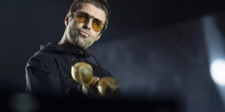 Ein Mann der grossen Worte: Liam Gallagher. Foto: Ennio Leanza/KEYSTONE