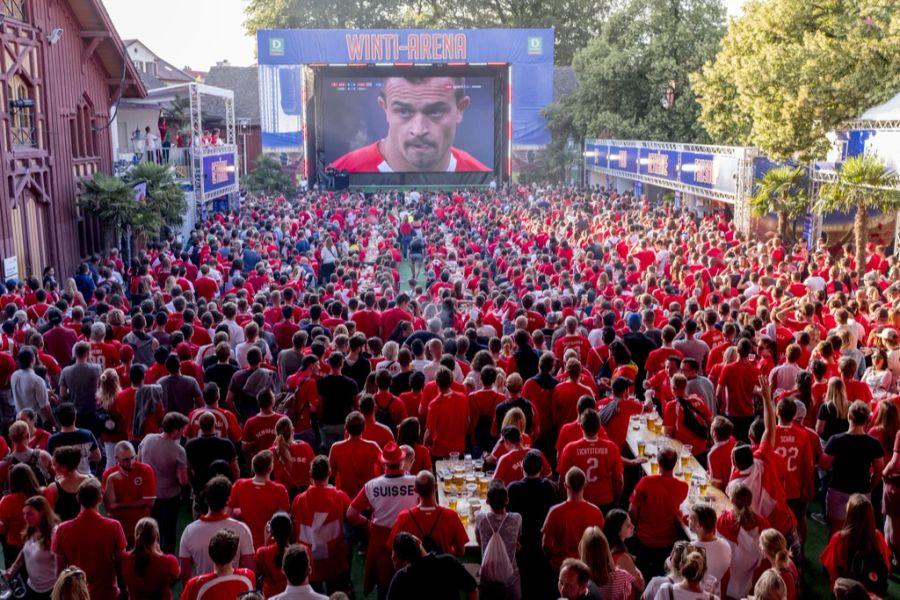 Für viele gehören Public Viewings einfach zu einer WM dazu.