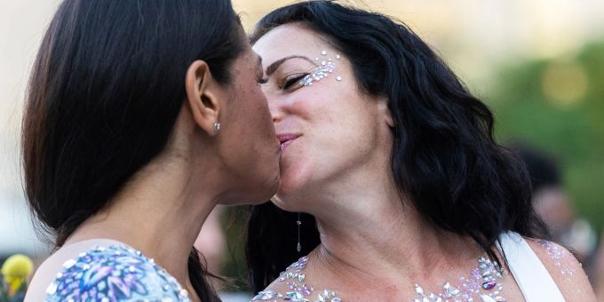 Gleichgeschlechtliche Ehen schützen: Noch ist das Vorhaben der Demokraten nicht gelungen. Gleichgeschlechtliche Ehen schützen: Noch ist das Vorhaben der Demokraten nicht gelungen.