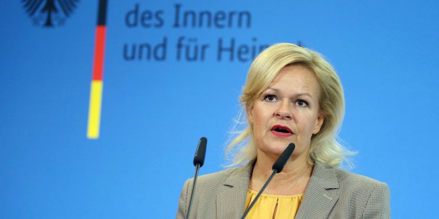 Bundesinnenministerin Nancy Faeser hat bekannt gegeben, dass in Deutschland mehr als eine Million Flüchtlinge aus der Ukraine registriert wurden.