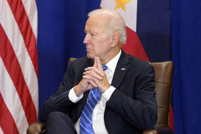 US-Präsident Joe Biden bei einem Anlass an der UN-Generalversammlung. Joe Biden
