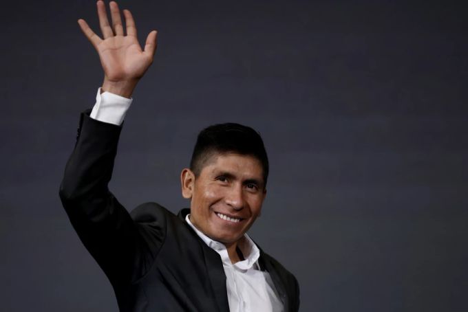 Nairo Quintana verabschiedet sich vom Aréa-Samsic-Team. Nairo Quintana